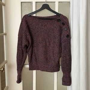 Banana Republic Marled Boatneck Sweater